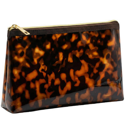 ORBENTO Retro Tortoise Printed Makeup Cosmetic Bag Mini Pouch – Portable Travel Organizer Avelisse