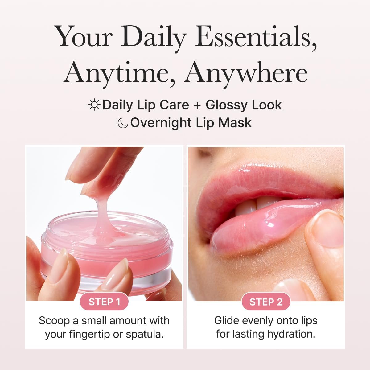 Arencia Honey Glazed Collagen Lip Mask - Overnight Lip Treatment with Collagen & Honey, 0.52 oz Avelisse