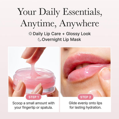 Arencia Honey Glazed Collagen Lip Mask - Overnight Lip Treatment with Collagen & Honey, 0.52 oz Avelisse