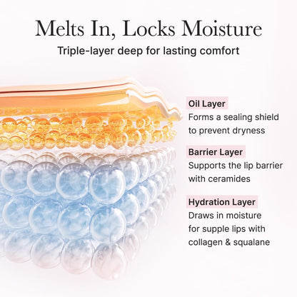 Arencia Honey Glazed Collagen Lip Mask - Overnight Lip Treatment with Collagen & Honey, 0.52 oz Avelisse