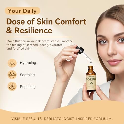 Morovan D-Panthenol Liquid: Pro-Vitamin B5 Concentrate, Cosmetic Grade Dexpanthenol for Skin Hydration, Multi-Use for DIY Face, Hair, Nail Serums & Moisturizers 1 fl oz - görsel 15