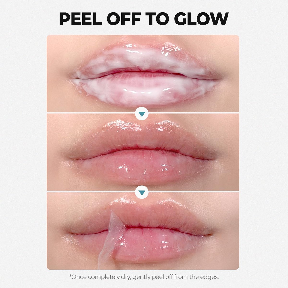 Laka Soothing Prep Lip Mask – Cooling Peel Off Korean Lip Mask, Gentle Exfoliator for Dry Lips, Daily K-Beauty Lip Care, 0.33 fl oz Avelisse