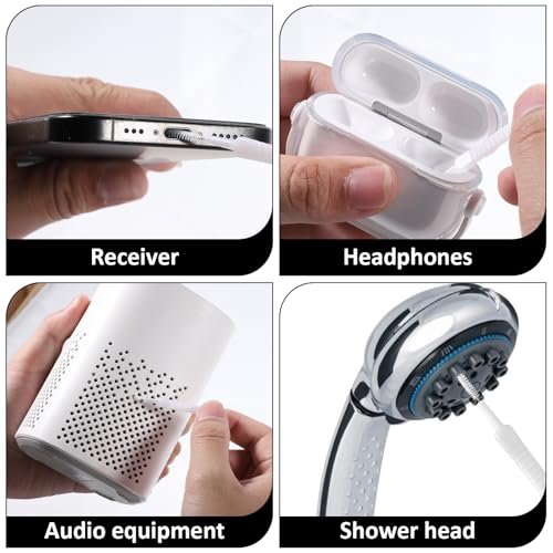 70-Piece Shower Head Cleaning Brush Set – Anti-Clogging Gap & Crevice Cleaner for Small Holes, Multipurpose Bathroom Cleaning Tool Avelisse