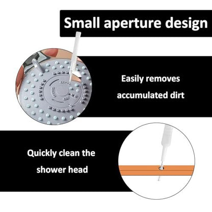 70-Piece Shower Head Cleaning Brush Set – Anti-Clogging Gap & Crevice Cleaner for Small Holes, Multipurpose Bathroom Cleaning Tool Avelisse