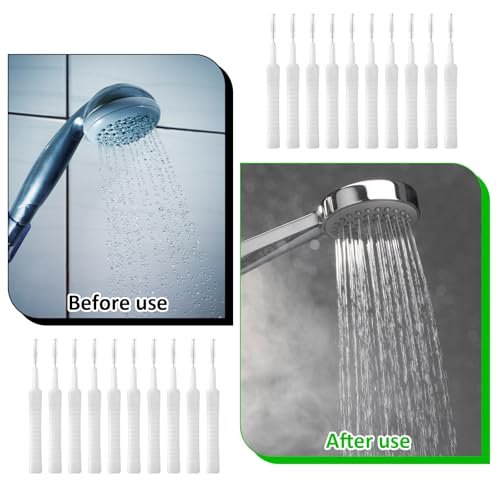 70-Piece Shower Head Cleaning Brush Set – Anti-Clogging Gap & Crevice Cleaner for Small Holes, Multipurpose Bathroom Cleaning Tool Avelisse