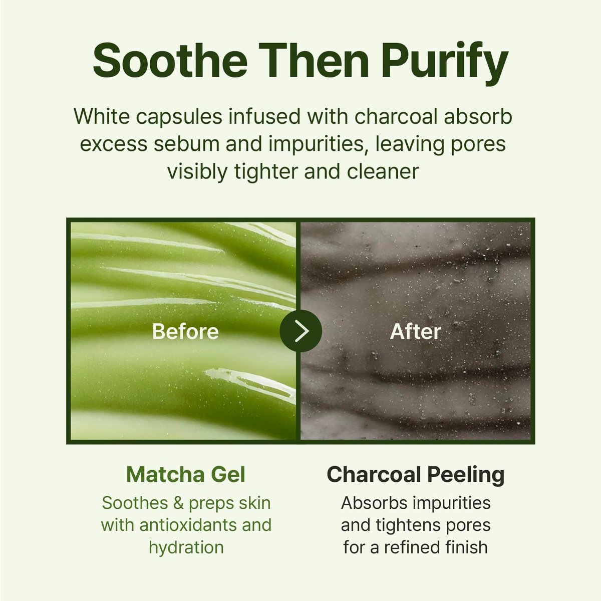 CENTELLIAN 24 Madeca Matcha Peeling Gel – Gentle Exfoliator for Clear, Smooth & Balanced Skin, 5.07 fl oz - görsel 7