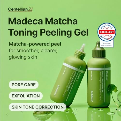 CENTELLIAN 24 Madeca Matcha Peeling Gel – Gentle Exfoliator for Clear, Smooth & Balanced Skin, 5.07 fl oz - görsel 4