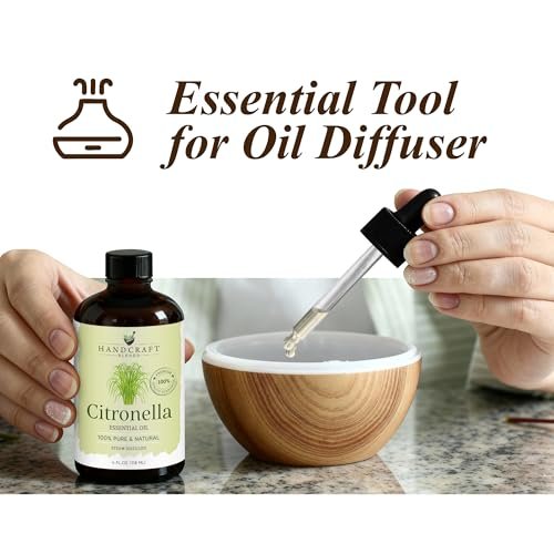 Glass Oil Dropper for 4 oz Bottles with Plastic Protector – Essential Oils & Carrier Oils – Handcraft Blends - görsel 6