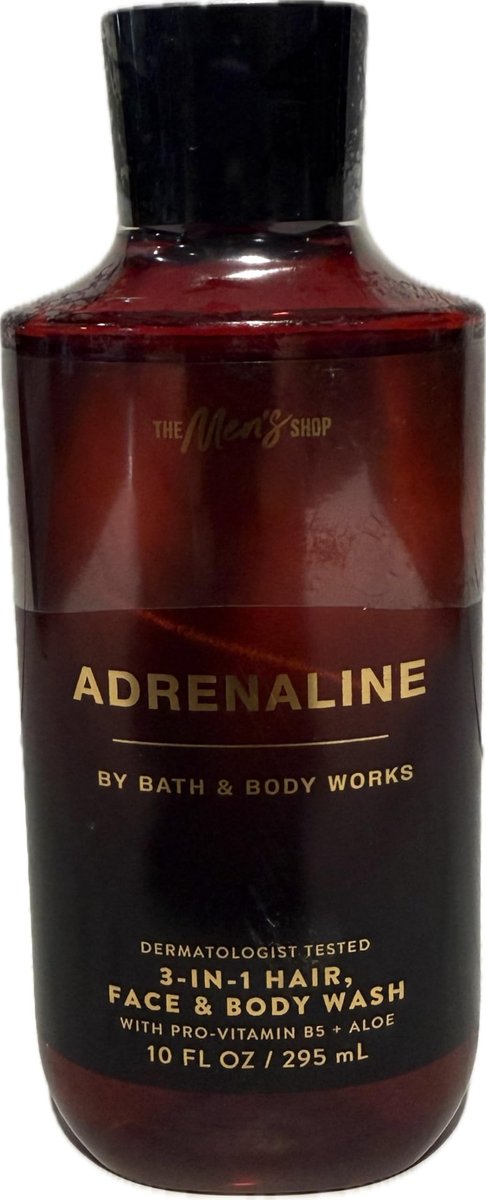 Bath & Body Works Adrenaline 3-in-1 Hair, Face & Body Wash - 10 oz Avelisse