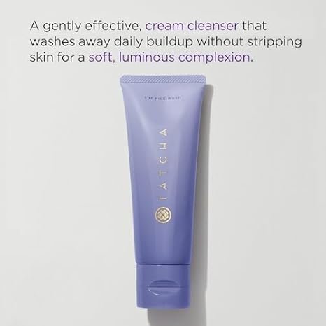 TATCHA The Rice Wash Travel-Size Soft Cream Facial Cleanser – 1.7 fl oz - görsel 6
