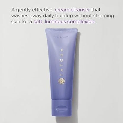 TATCHA The Rice Wash Travel-Size Soft Cream Facial Cleanser – 1.7 fl oz