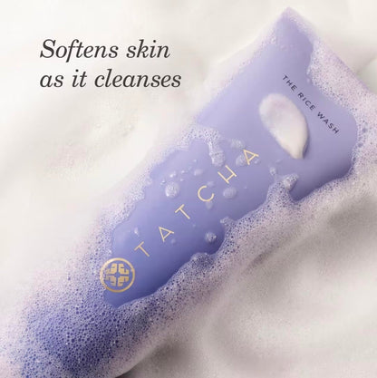 TATCHA The Rice Wash Travel-Size Soft Cream Facial Cleanser – 1.7 fl oz