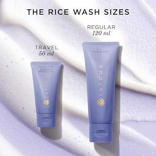 TATCHA The Rice Wash Travel-Size Soft Cream Facial Cleanser – 1.7 fl oz - görsel 11