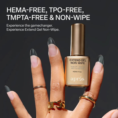 APRÉS Nail Non-Wipe Extend Gel – Soak Off, HEMA-Free, TPO-Free Gel-X Tips Adhesive 15ml / 0.5oz Avelisse