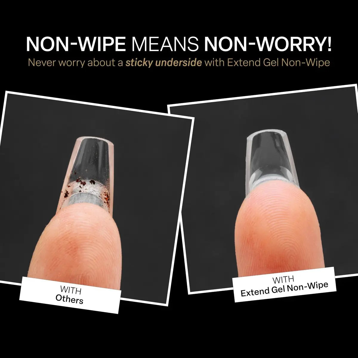 APRÉS Nail Non-Wipe Extend Gel – Soak Off, HEMA-Free, TPO-Free Gel-X Tips Adhesive 15ml / 0.5oz Avelisse