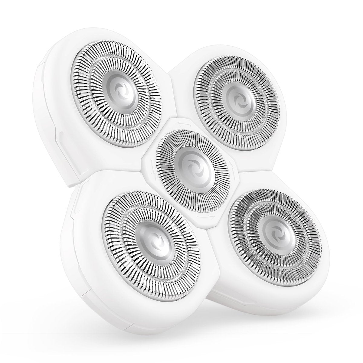 Freebird FlexSeries BodySmooth Rotary Blade Refill for Women - Gentle Shave for Sensitive Skin, 5 Contouring Heads, Mess-Free Cleanup Avelisse