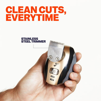 Freebird FlexSeries Precision Clipper & Guards for Detailing, Fading & Trimming – Professional Home Grooming Kit with 3 Safety Guards Avelisse