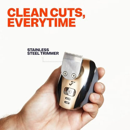 Freebird FlexSeries Precision Clipper & Guards for Detailing, Fading & Trimming – Professional Home Grooming Kit with 3 Safety Guards Avelisse