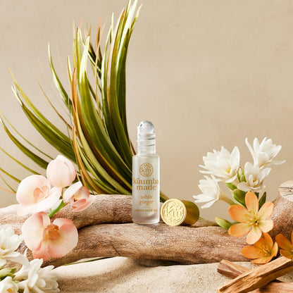 Kuumba Made White Ginger Fragrance Oil - Long-Lasting Scented Oil Perfume Roller, Vegan & Alcohol-Free, 0.15 Fl Oz Avelisse