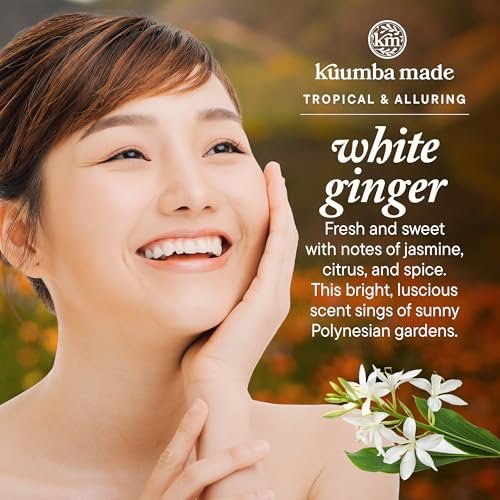 Kuumba Made White Ginger Fragrance Oil - Long-Lasting Scented Oil Perfume Roller, Vegan & Alcohol-Free, 0.15 Fl Oz Avelisse