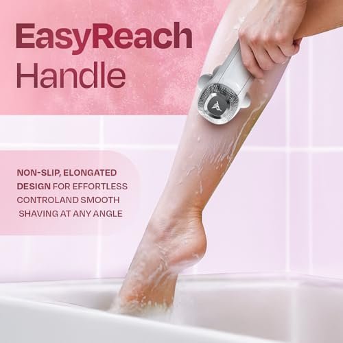HUMMINGBIRD Flexy Electric Razors for Women – Cordless Rechargeable Waterproof Leg Shaver & Hair Removal Kit with Exfoliator, Cleanser, Travel Case, and Bikini Trimmer Avelisse