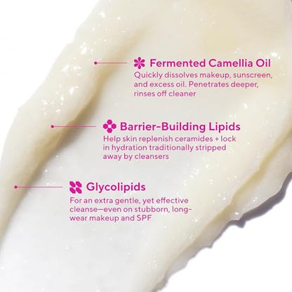 Murad Lipid-Enriched Double Cleansing Balm – Hydrating Balm-to-Oil Face Cleanser & Makeup Remover with Ceramides & Camellia Oil, 1.7 Fl Oz Avelisse