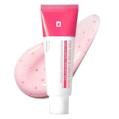 TOSOWOONG PDRN Peptide 12 Capsule Cream - Salmon DNA 10,000ppm, 12 Peptides Anti-Aging Moisturizer with 8 Hyaluronic Acids, Korean Skincare, 50ml Avelisse