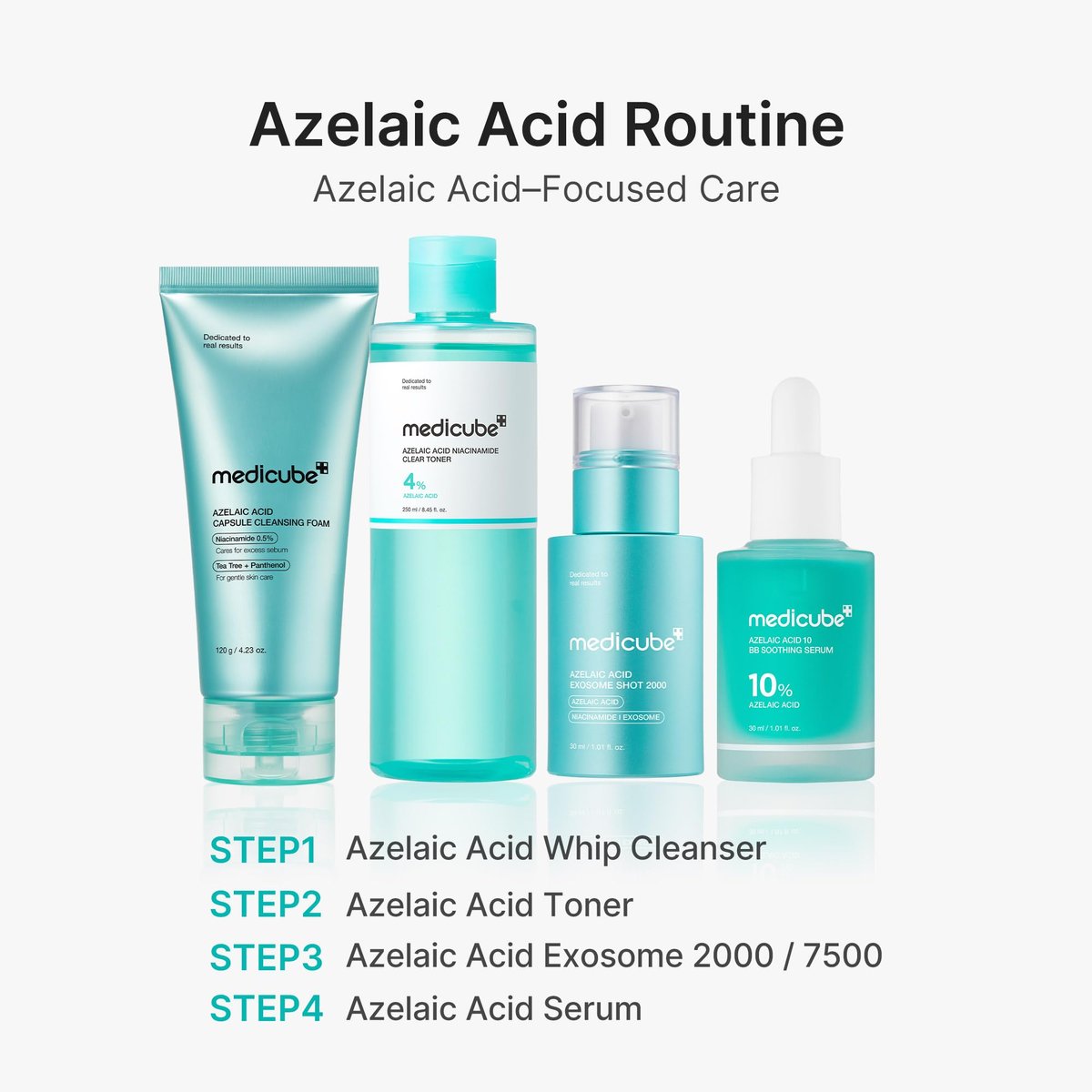 medicube Azelaic Acid 10 Soothing Serum – Clarifying Serum for Troubled & Oily-Prone Skin with B3+B5 – Korean Skincare 30ml Avelisse