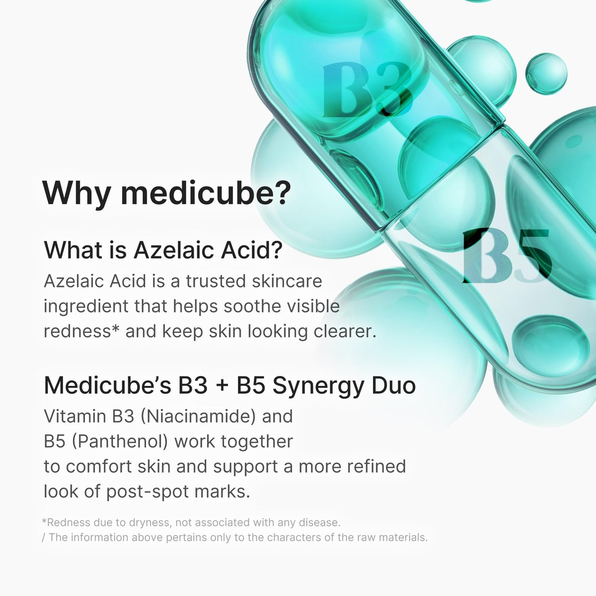 medicube Azelaic Acid 10 Soothing Serum – Clarifying Serum for Troubled & Oily-Prone Skin with B3+B5 – Korean Skincare 30ml Avelisse