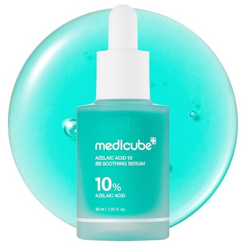 medicube Azelaic Acid 10 Soothing Serum – Clarifying Serum for Troubled & Oily-Prone Skin with B3+B5 – Korean Skincare 30ml Avelisse