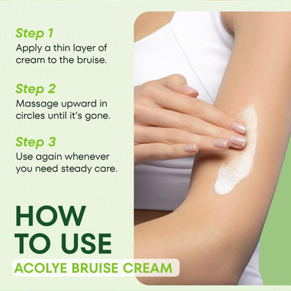 Acolye Arnica Cream for Bruising and Swelling – Extra Strength with Vitamins K, C, E for Seniors 55+ (3.5 oz) Avelisse