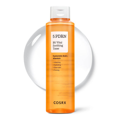 COSRX 5 PDRN B5 Vital Soothing Toner – Korean Skin Care with Salmon DNA & Panthenol (280ml/9.46 fl.oz.)