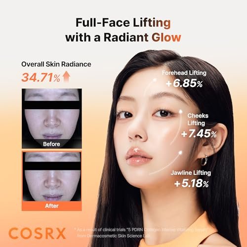 COSRX 5 PDRN Collagen Intense Vitalizing Serum – Firming & Glowing Korean Serum with Salmon DNA, Centella & Lactobacillus PDRN (3.38 fl.oz.) Avelisse