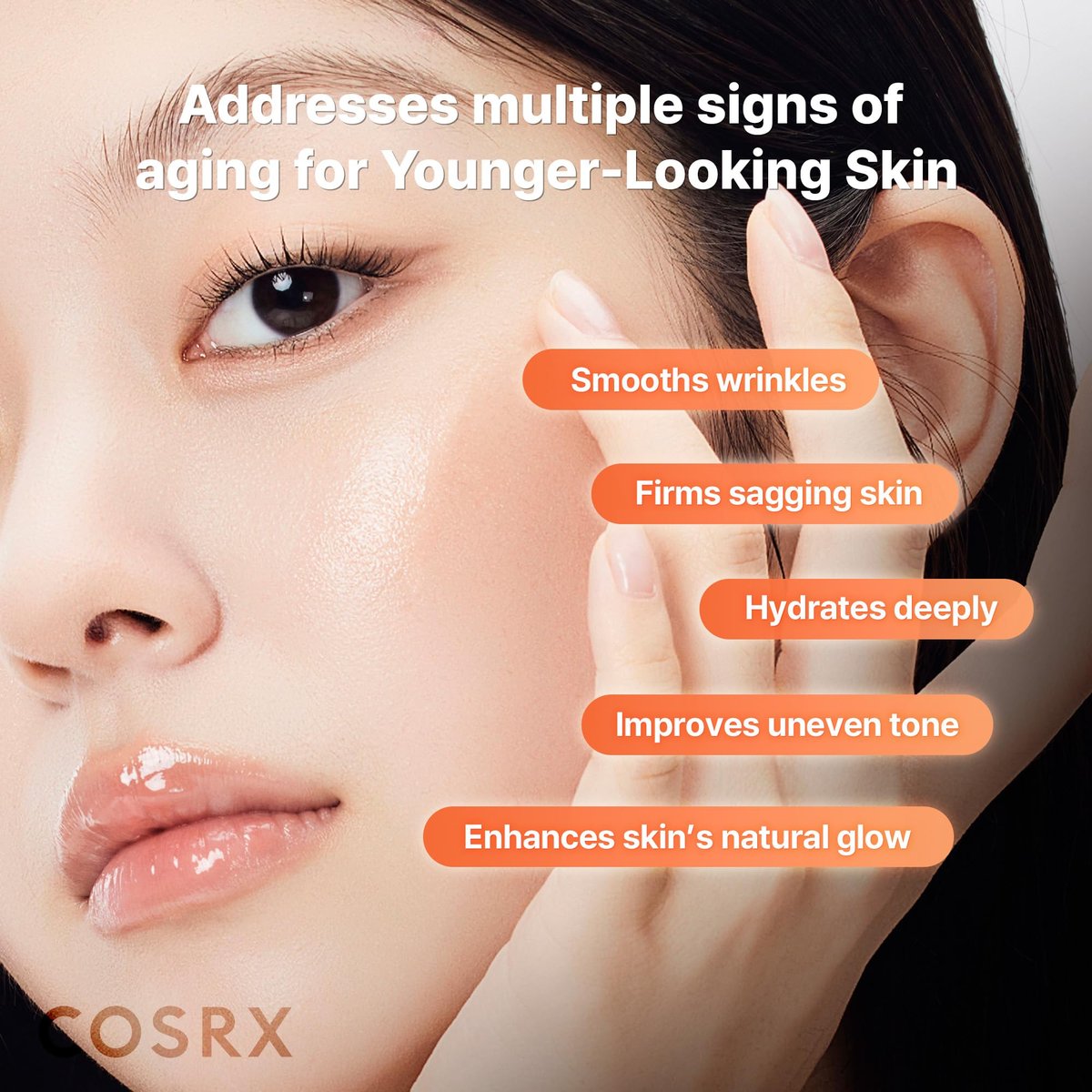 COSRX 5 PDRN Collagen Intense Vitalizing Serum – Firming & Glowing Korean Serum with Salmon DNA, Centella & Lactobacillus PDRN (3.38 fl.oz.) Avelisse