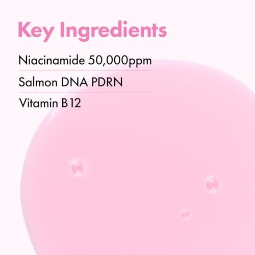 TOSOWOONG Pink PDRN Niacinamide Milky Toner - Dark Spot Care, Salmon DNA PDRN, 3 Ceramides & 12 Peptides, Korean Skincare, 5.07 fl oz - görsel 8
