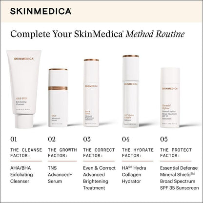 SkinMedica TNS Advanced+ Face Serum - Multi Peptide Serum to Reduce Wrinkles, Fine Lines, Improve Skin Tone & Texture (1 oz) Avelisse