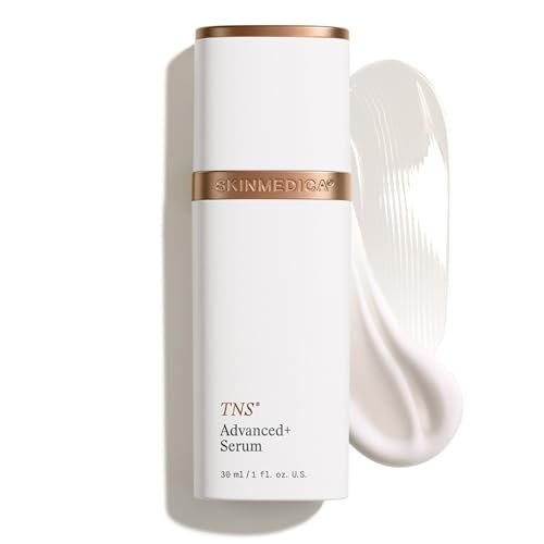SkinMedica TNS Advanced+ Face Serum - Multi Peptide Serum to Reduce Wrinkles, Fine Lines, Improve Skin Tone & Texture (1 oz) Avelisse