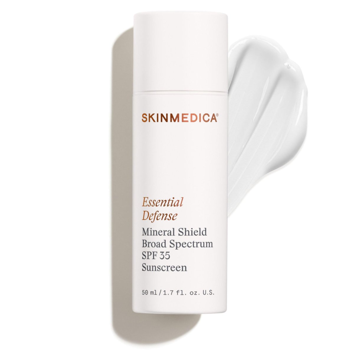 SkinMedica Essential Defense Mineral Shield SPF 35 Face Sunscreen - Sheer Mineral Sunscreen with Lightweight Broad Spectrum UVA/UVB Protection for Sensitive Skin (1.85 Oz) Avelisse