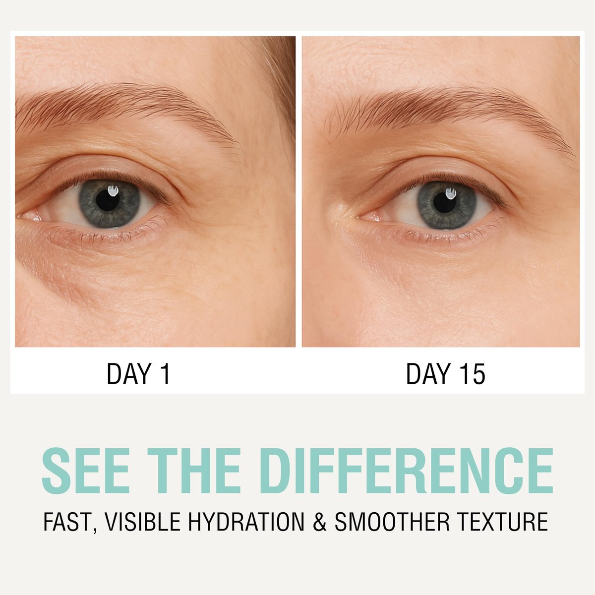 NOVEHA Hydrating Eye Cream for Sensitive Skin - 30 ml / 1 oz - Vegan Ceramide Eye Moisturizer for Dry Eyelids & Under Eyes, Anti-Aging, Fragrance-Free Avelisse