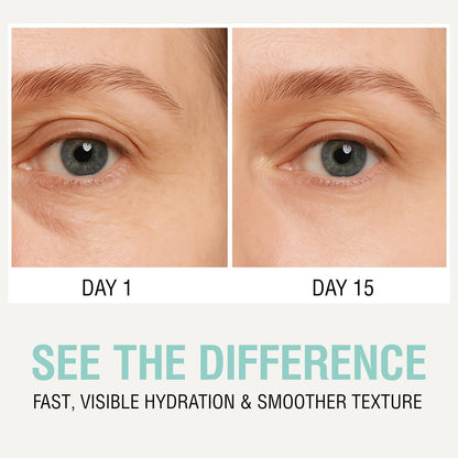 NOVEHA Hydrating Eye Cream for Sensitive Skin - 30 ml / 1 oz - Vegan Ceramide Eye Moisturizer for Dry Eyelids & Under Eyes, Anti-Aging, Fragrance-Free Avelisse