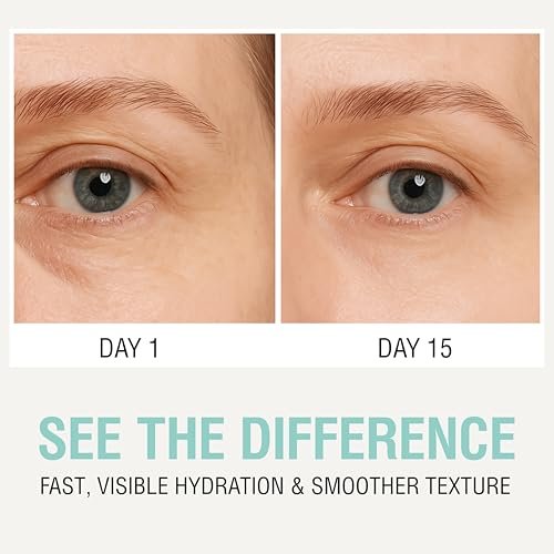 NOVEHA Hydrating Eye Cream for Sensitive Skin - 30 ml / 1 oz - Vegan Ceramide Eye Moisturizer for Dry Eyelids & Under Eyes, Anti-Aging, Fragrance-Free Avelisse