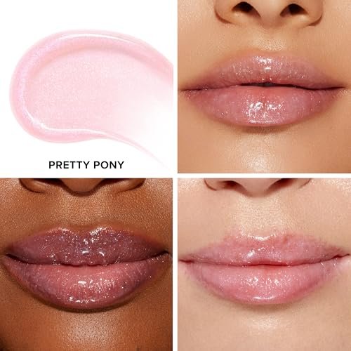 Too Faced Lip Injection Lip Gloss - Cooling Instant Lip Plumper, Creates Visible Volume, Hydration & Shine, Pretty Pony, 0.2 Fl Oz - görsel 4
