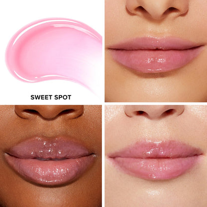 Too Faced Lip Injection Lip Gloss Cooling Instant Lip Plumper - Sweet Spot (Cool Vivid Lavender) - 0.2 oz