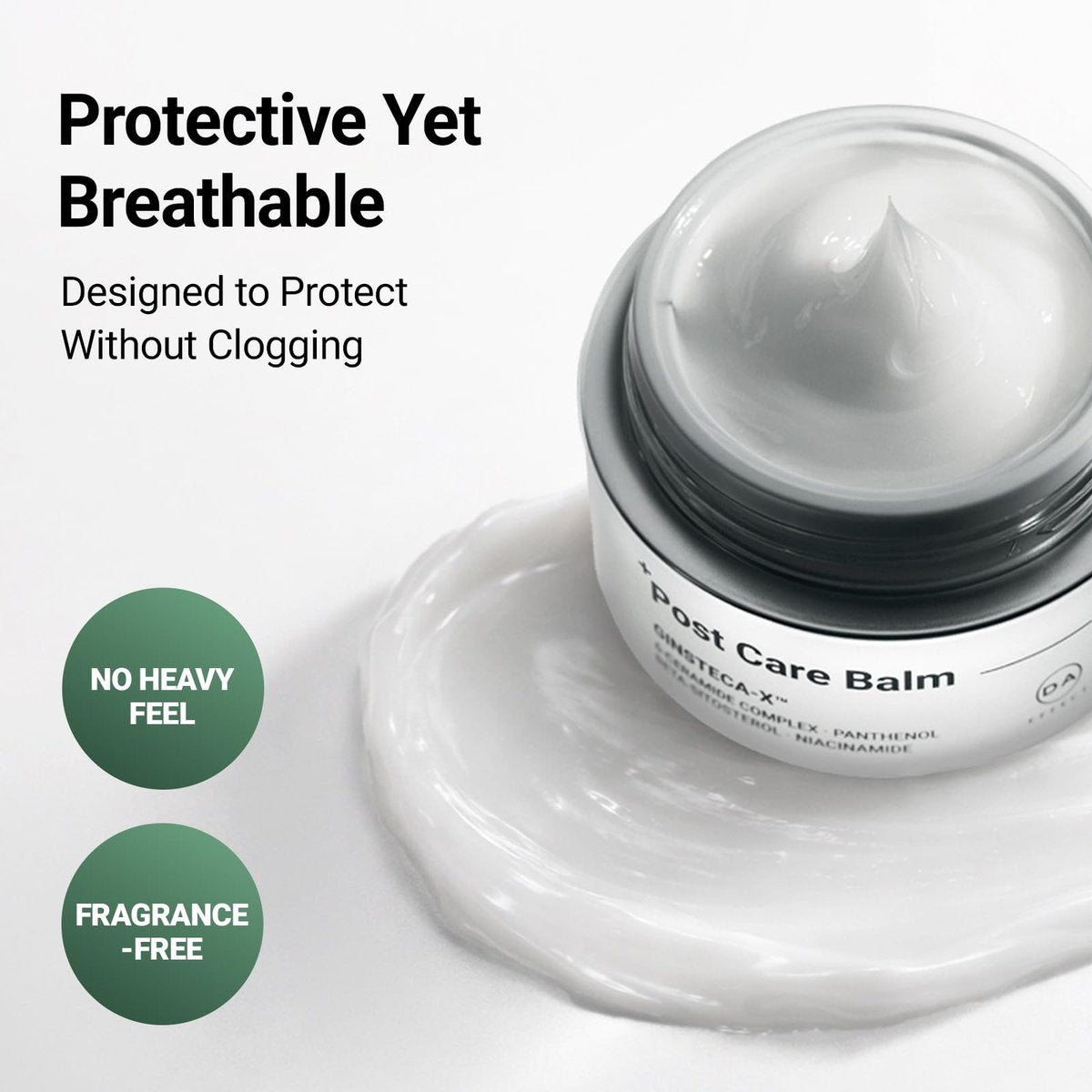 DA EFFECT Post Care Balm - Advanced Barrier Repair Moisturizer with GINSTECAX™, Soothes Sensitive Skin & Relieves Redness, 30ml Avelisse