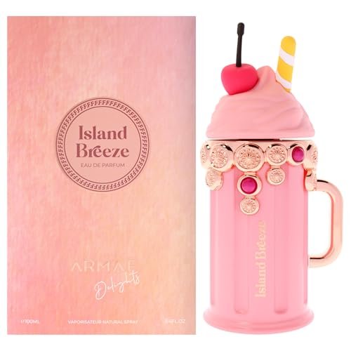 Armaf Island Breeze Eau de Parfum for Women – Fruity Floral Musky Long-Lasting Fragrance, 3.4 oz (100 ml) Avelisse