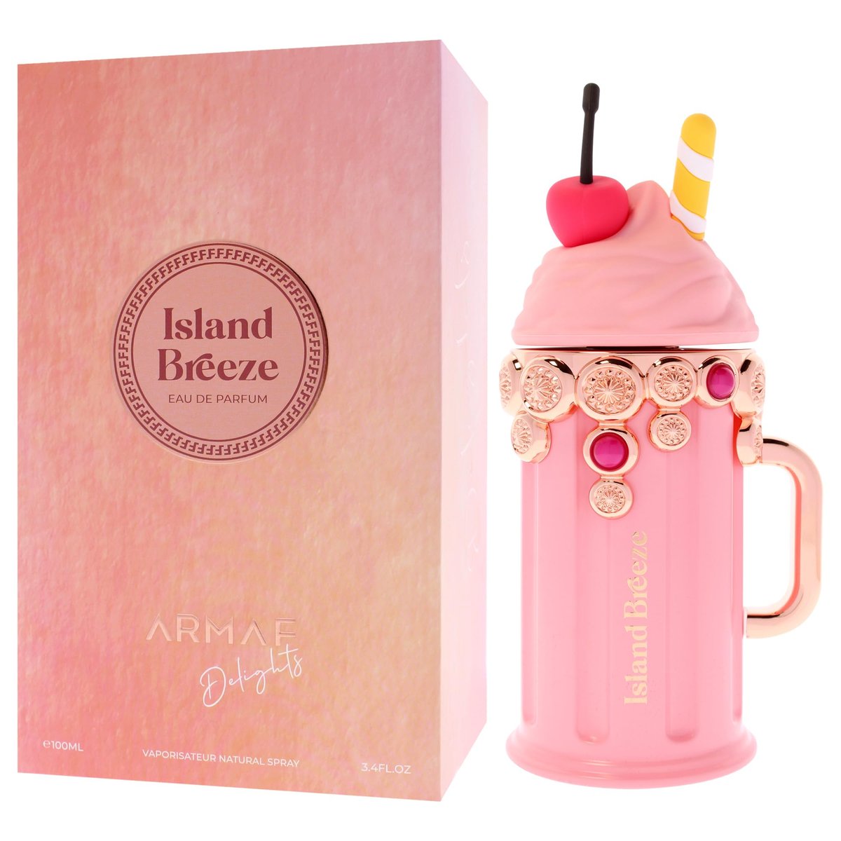 Armaf Island Breeze Eau de Parfum for Women – Fruity Floral Musky Long-Lasting Fragrance, 3.4 oz (100 ml) Avelisse