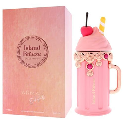 Armaf Island Breeze Eau de Parfum for Women – Fruity Floral Musky Long-Lasting Fragrance, 3.4 oz (100 ml) Avelisse