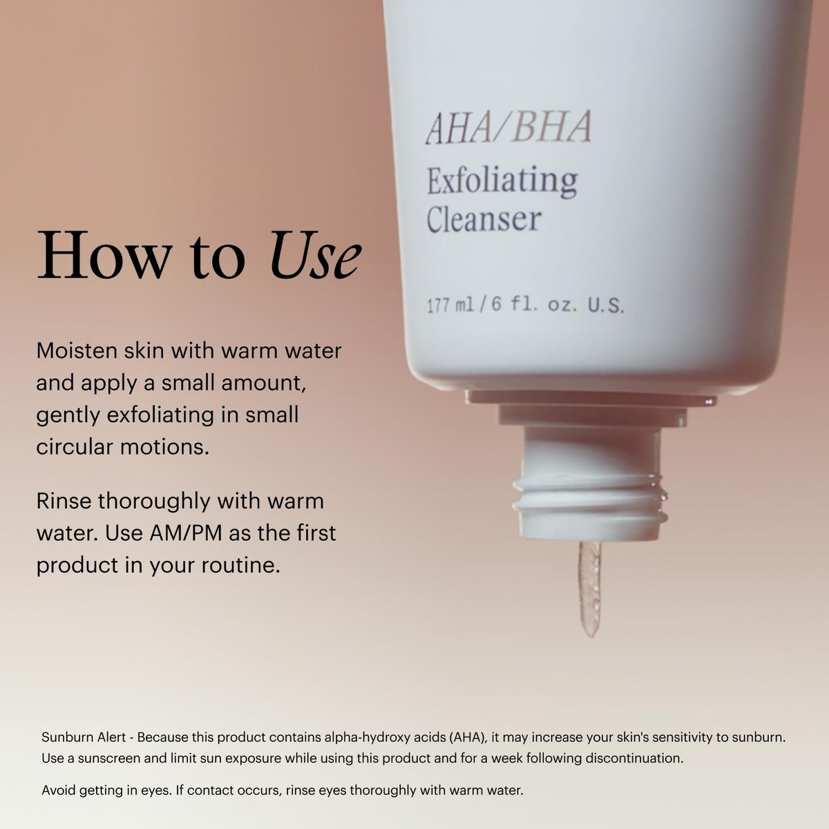 SkinMedica AHA/BHA Exfoliating Face Wash – Gentle Facial Exfoliating Scrub with Jojoba Oil for Smoother, Radiant Skin, 6 Fl Oz (New Packaging) Avelisse