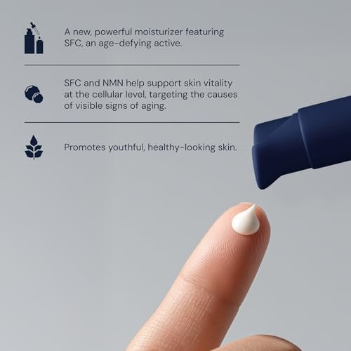 Blueprint Bryan Johnson Facial Serum with SFC & NMN – Age Defying Serum for Fine Lines, Firmness & Hydration – Longevity-Inspired Skin Care for Radiant, Youthful Skin – Fragrance Free & Vegan Formula Avelisse