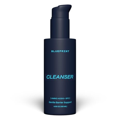 Blueprint Bryan Johnson Gentle Facial Cleanser with SFC & Hyaluronic Acid – Age-Defying Gel Cleanser for Firm, Balanced & Hydrated Skin – Vegan & Fragrance-Free (4.06 Fl Oz) Avelisse